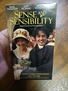 Sense and Sensibility VHS 1996 Emma Thompson Kate Winslet Hugh Grant New sealed - Picture 1 of 2