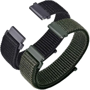 Correas de reloj deportivas de nailon, 2 paquetes de correa ajustable de liberación rápida 16 mm 18 mm 1 - Imagen 1 de 8