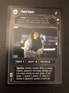 Star Wars CCG SWCCG Coruscant Passel Argente Decipher LP/NM - Bild 1 von 1