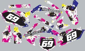 Graphic Kit for 2010-2013 Honda CRF250 CRF 250 Number Plates Fender shroud Decal - Picture 1 of 1