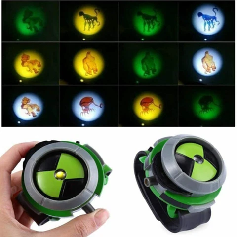 BEN 10 Kids Projector Watch Omnitrix Alien Force Viewer Bracelet For Kid's Gifts Cover
