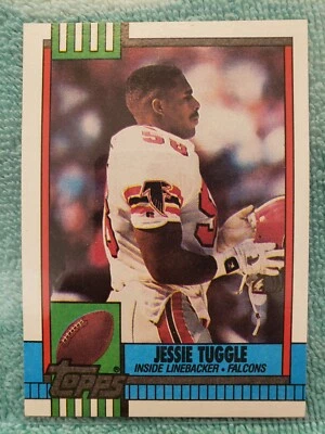 1990 TOPPS JESSIE TUGGLE #479 ATLANTA FALCONS - Image 1 of 4