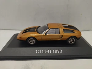 MERCEDES-BENZ C 111-II 1970 GOLD/BLACK 1:43 ALTAYA IXO - Imagen 1 de 4
