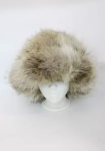BRAND NEW COYOTE FUR HAT MEN MAN SIZE ALL - Picture 1 of 6