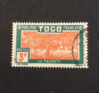 French Togoland (Togo) used stamps 1924 sg 93 palm trees, vermillion & green FU
