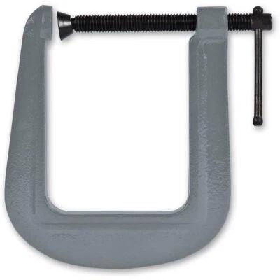 Axminster Professional Deep Throat G Clamp 75 x 120mm - Image 1 of 2