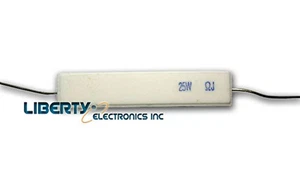 LOT of 5 (five) CERAMIC RESISTORS 25W - 10 OHM - Picture 1 of 1
