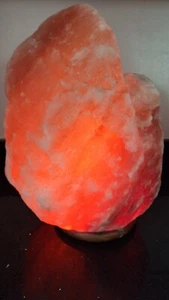 18 Inch Giant Himalayan salt natural lamp X-Large 24 lbs with dimmer cord - Picture 1 of 5