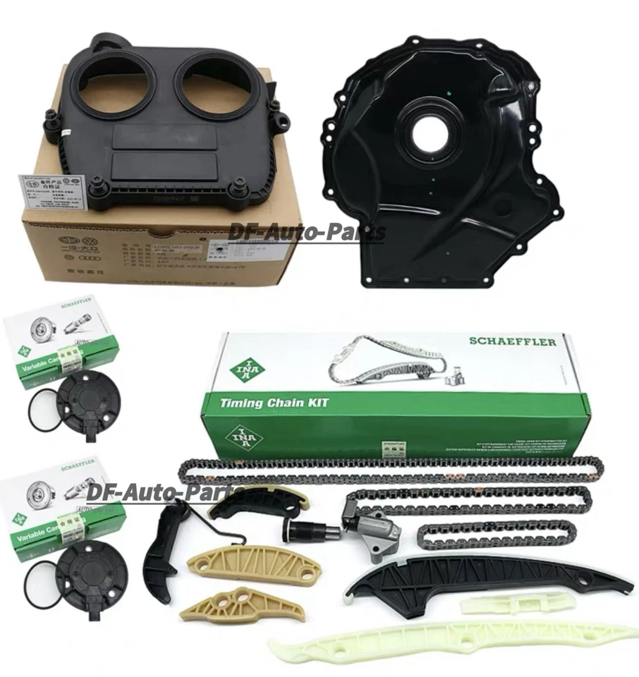 Комплект направляющих натяжителя цепи ГРМ для VW Audi A4 A5 1,8 2,0 CJEB CNCD CNCE - Изображение 1 из 4