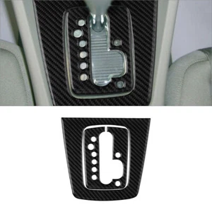 Cubierta de panel de cambio automático interior de fibra de carbono 2 piezas para Audi A4 S4 - Imagen 1 de 12