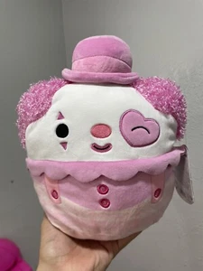 Squishmallows 2025 Valentines Day Cupid the Winking Pink Clown NEW Release Plush - Picture 1 of 3