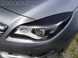 Vauxhall OPEL INSIGNIA 2013-2016 lids Eyebrows ABS headlight spoiler eyelids eye - Picture 1 of 8