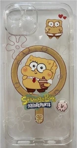 Coque téléphone iPhone 14 Bob éponge pantalon carré - Photo 1 sur 2