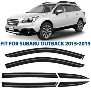 Rain Guards Vent Visors Shade for 2015-2019 Subaru Outback SHATTERPROOF - Picture 1 of 10