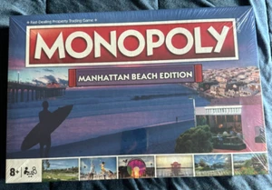 Rare & Hard To Get Manhattan Beach Edition Monopoly Board Game - Picture 1 of 2