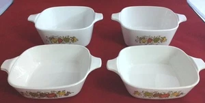 Set of 4 Corning Ware Petite Baking/Serving Dish - Picture 1 of 4