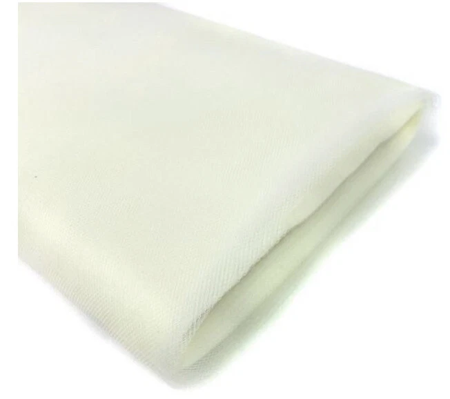 10 YARD Ivory  Tulle fabric 108” Width - Image 1 of 1