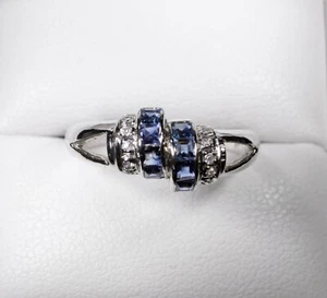 SAPPHIRE RING / Sterling Silver - Picture 1 of 5