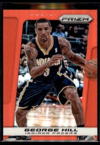 George Hill 2013-14 Panini Prizm #133 Red Prizm Indiana Pacers