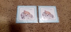 *NEW* Set Of 2 SPCA International Coasters - Picture 1 of 2