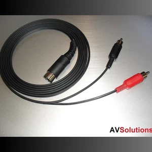 B&O PowerLink (PL) to Non-Bang & Olufsen B&O Amp Amplifier Cable HQ - 5 Metres - Imagen 1 de 24