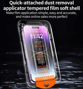 Lovelifec Silk Screen Dust-Free Room Tempered Film Screen Protector for Samsung - Zdjęcie 1 z 11