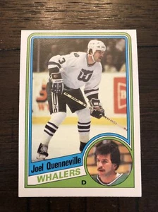 1984-85 Topps Joel Quenneville Hockey Card Whalers #77 - Picture 1 of 2