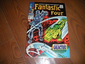 Fantastic Four #74 HIGH GRADE 9.0-9.2! Kirby Silver Surfer, Galactus, Punisher - Picture 1 of 6