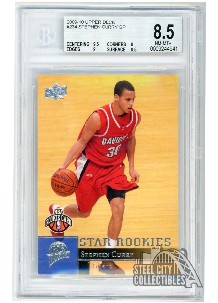 Upper Deck Stephen Curry Basketball 2009-10 Season Sports Trading