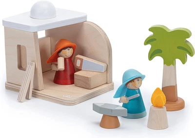 Presepe - Gli Artigiani (9 Pz.) | Sevi | Decorazioni Natività. Presepe in Legno  - Immagine 1 di 4