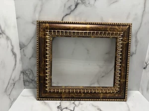 Vtg Ornate Photo/ Picture Frame Holds 8” X 10” Bronze / Gold Tone *Frame Only - Picture 1 of 5
