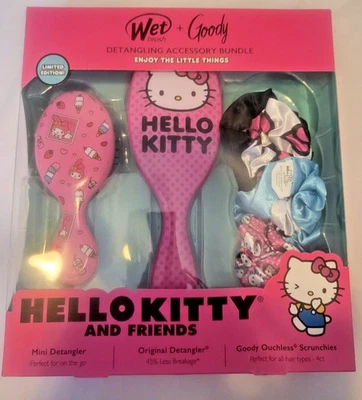 JUEGO DE PINCELES MOJADOS Y GOLOSINAS HELLO KITTY & FRIENDS NUEVO EN CAJA EDICIÓN LIMITADA Foto 1 de 4