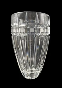 Waterford Marquis Quadrata Leaded Crystal Vase 8" x 5" Wide Retired Heavy - Picture 1 of 9