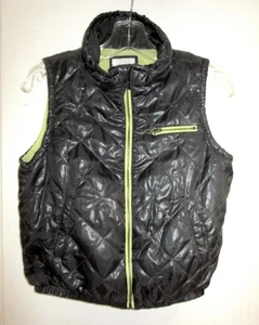 FOREVER 21 GIRLS DARK GRAY QUILTED PUFFER VEST  Size L - Picture 1 of 4