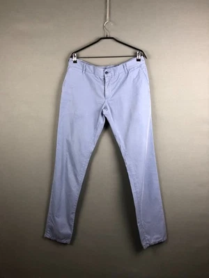 Dolce&Gabbana Men's Pants Size 50 Blue Cotton - Image 1 of 4
