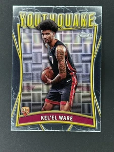 2024-25 Topps Chrome Basketball Youthquake #YQ-11 Kel'el Ware RC - Picture 1 of 3