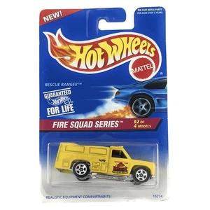Hot Wheels 1996 Fire Rods - Rescue Ranger (Yellow) #425 - Picture 1 of 3