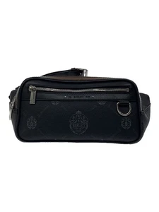 BERLUTI waist bag leather black allover pattern - Picture 1 of 6