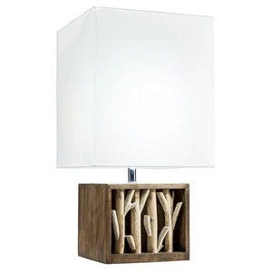 NEW! NAUTICAL DRIFTWOOD BRANCH TABLE LAMP - SEASIDE OCEAN BEACH WOOD DECOR LIGHT - Picture 1 of 6