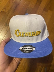 Rare! Los Angeles Crenshaw SnapBack LA Cap UCLA Headgear ClassicsHat Kobe Bryant - Picture 1 of 5