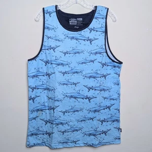 Vans Tank Top Premium Shirt Shark All Over Print Größe L - Bild 1 von 6