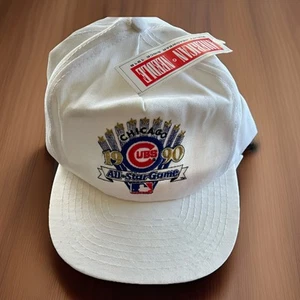 Vintage Chicago Cubs 1990 MLB All Star Game America Needle Hat Cap Deadstock - Picture 1 of 5