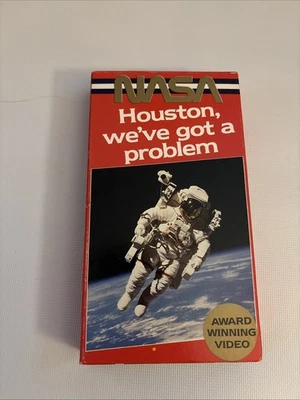 NASA Houston We've got a Problem VHS TAPE -Space APOLLO 13 -RARE - Image 1 of 4