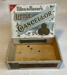 Little Chancellor Cigar Box Chaps 1926 Tad Stamp Niles & Moser American Cigar Co - Picture 1 of 6