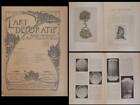 L'ART DECORATIF JUIN 1901- RENE LALIQUE, DE FEURE, HOPITAL BERCK, ART NOUVEAU, 