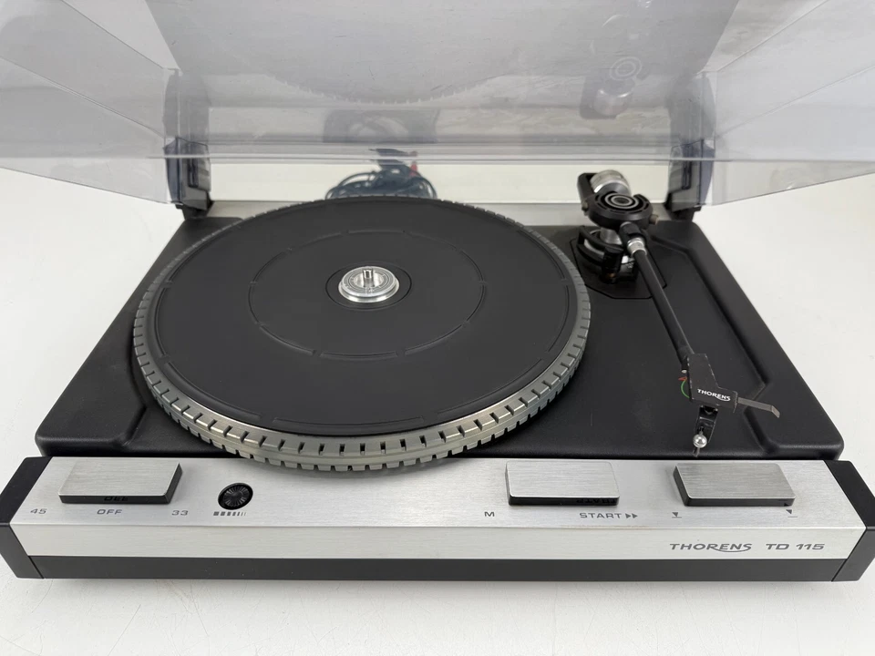 Thorens TD 115 Belt-Drive Turntable With Stanton 681EEE Cartridge - Original Box - Image 1 of 4