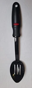 Oxo Good Grips Nylon Plastic Slotted Spoon Black Handle 12" Used - Picture 1 of 14
