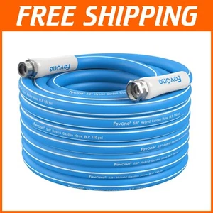 Premium 50ft Heavy-Duty Garden Hose with 600 PSI - Kink Resistant & Leak Free - Picture 1 of 10