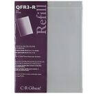 C.R. Gibson Refill #QFR3-R for Vertical Recipe Keeper Storage 8.5"x11" 10 pages