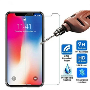 LOTES CRISTAL TEMPLADO PROTECTOR PANTALLA PARA IPHONE 11 PRO PREMIUN 0,3MM 2.5D - Imagen 1 de 6